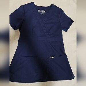 Grey's Anatomy Navy Blue Scrub Set